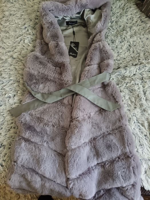 Vesta Lunga blana ecological, gluga