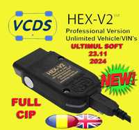 OFERTA Diagnoza Auto VCDS HEX-CAN V2 Atmega 162 Full Cip 23.11 NOU
