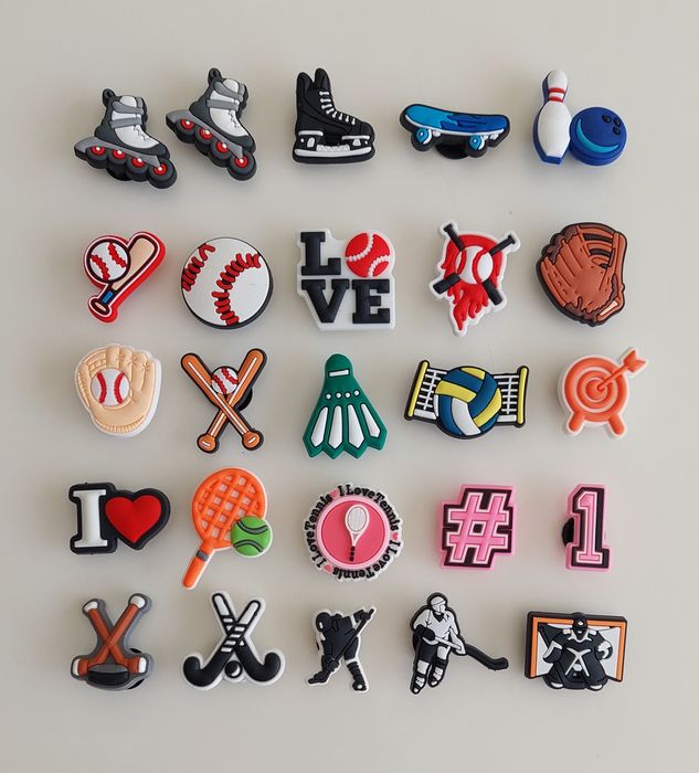 Баскетбол Футбол Значки за Crocs JIBBITZ Аксесоари за Crocs