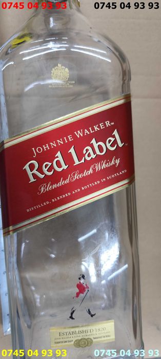 sticla goala WHISKEY Johnie Walker 3 litri 40cm