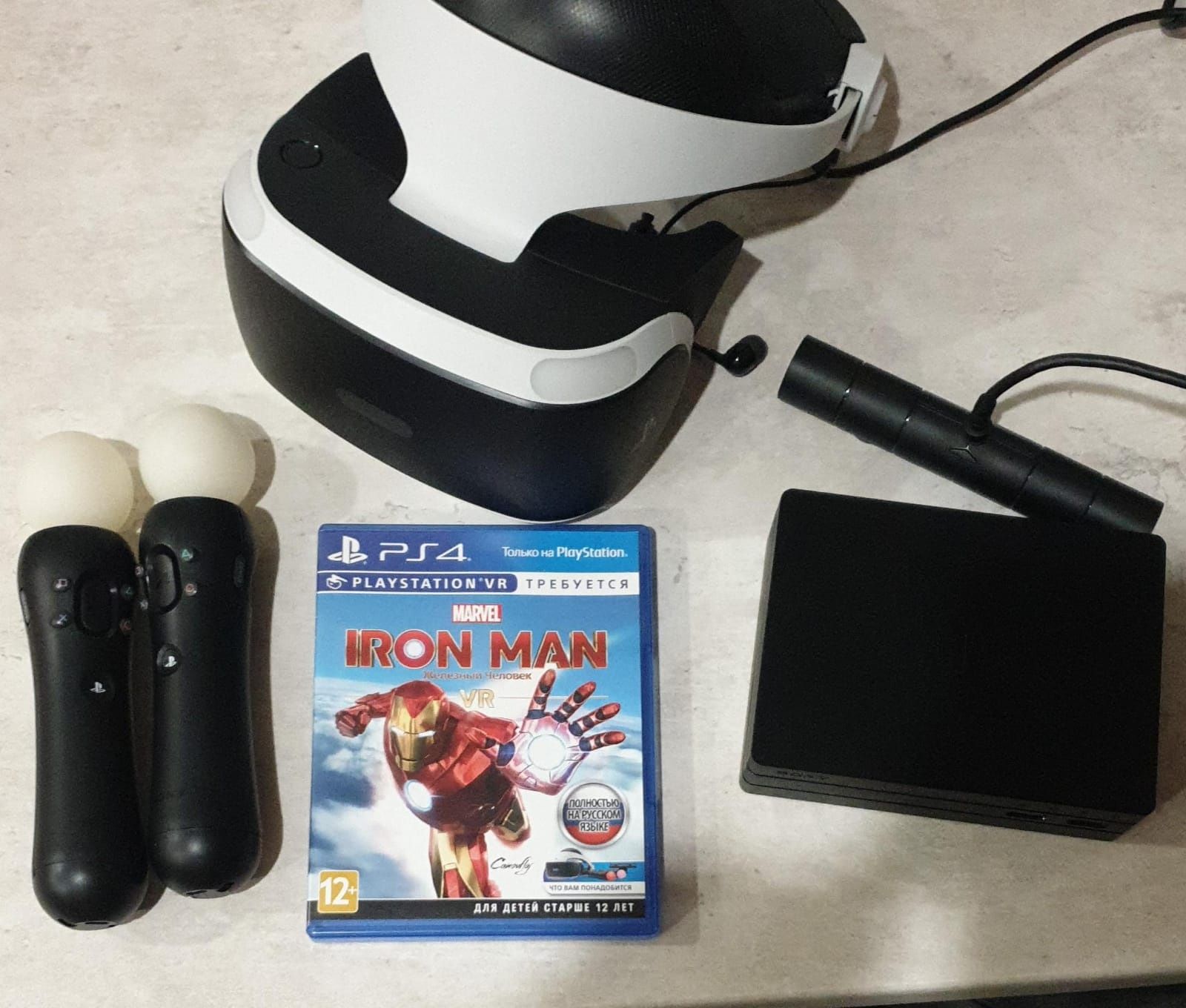 Продам комплект VR для Playstation