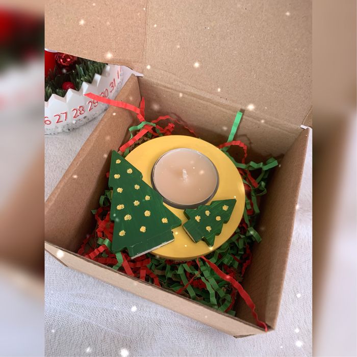 Коледни свещници