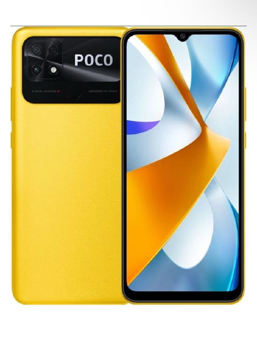 Смартфон Poco C40 4 ГБ/64 ГБ желтый
