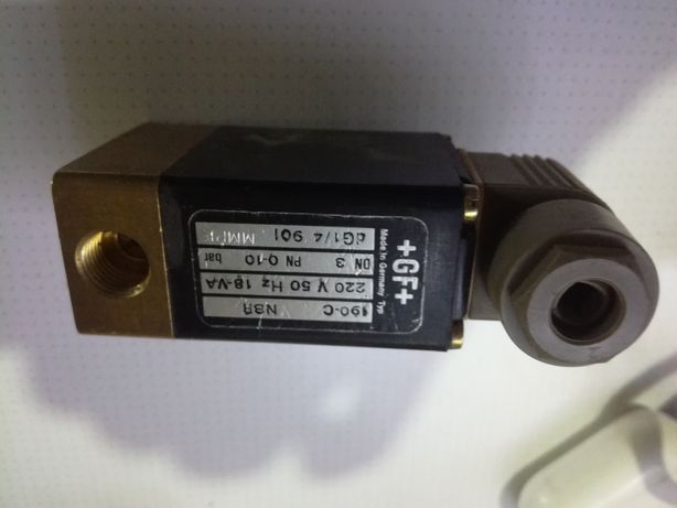 +GF+ пневмо клапан производство Германия 220v dg1/4 pn 0-10 bar состоя