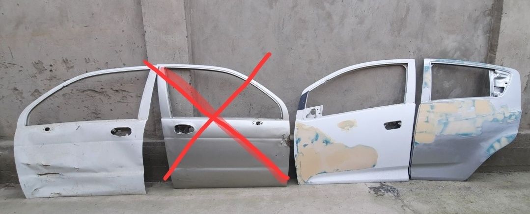 Spark va matiz eshiklar