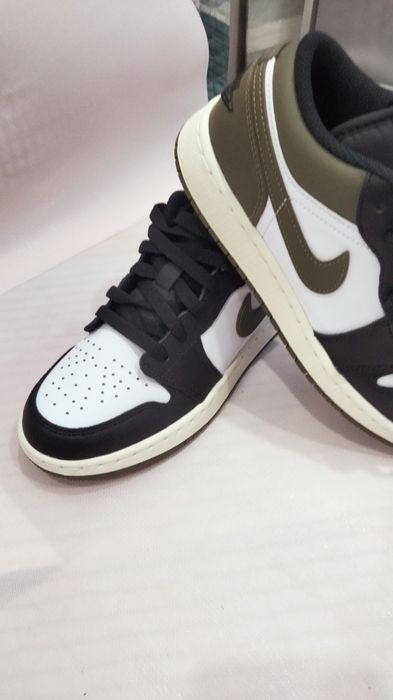 Крассовки Nike air Jordan 1 оригинал кожаный комбинированный верх новы