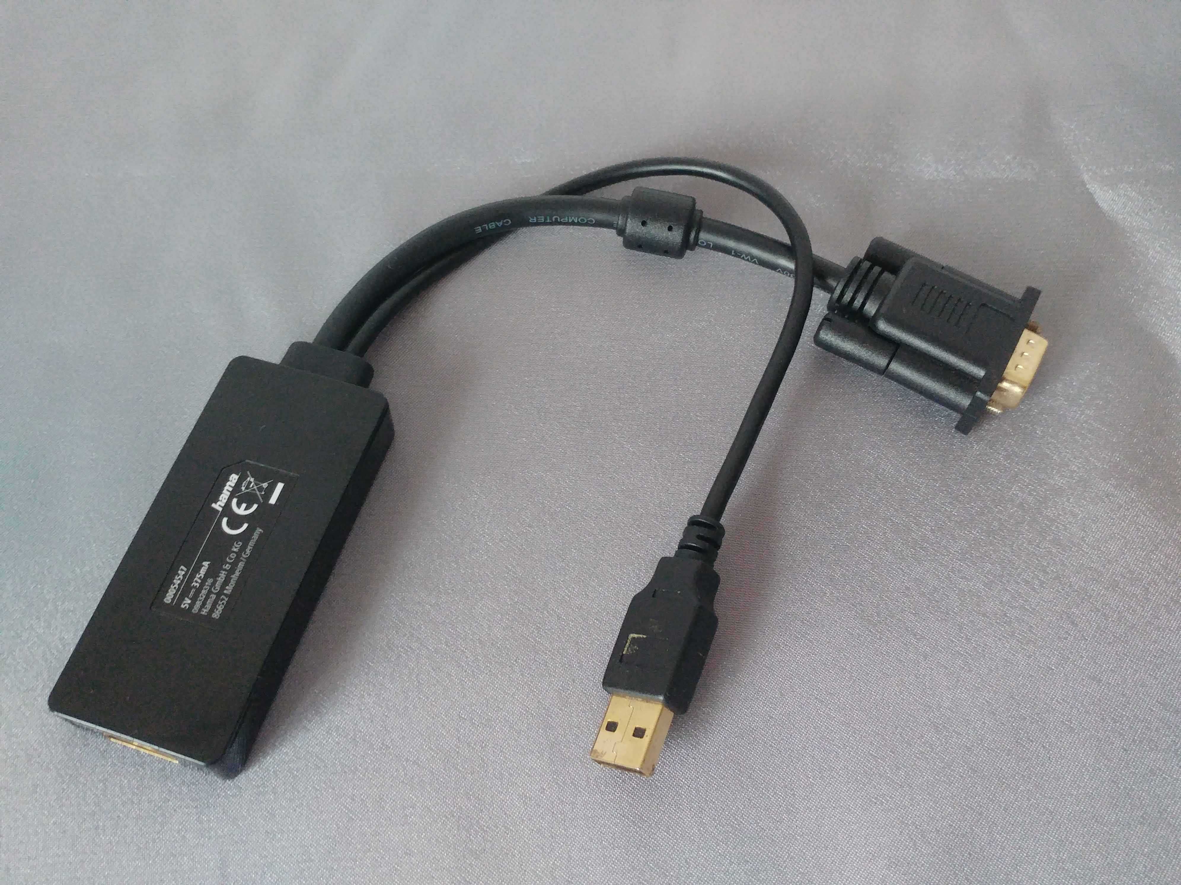 Adaptor Convertor Hama 54547 VGA+USB la  HDMI