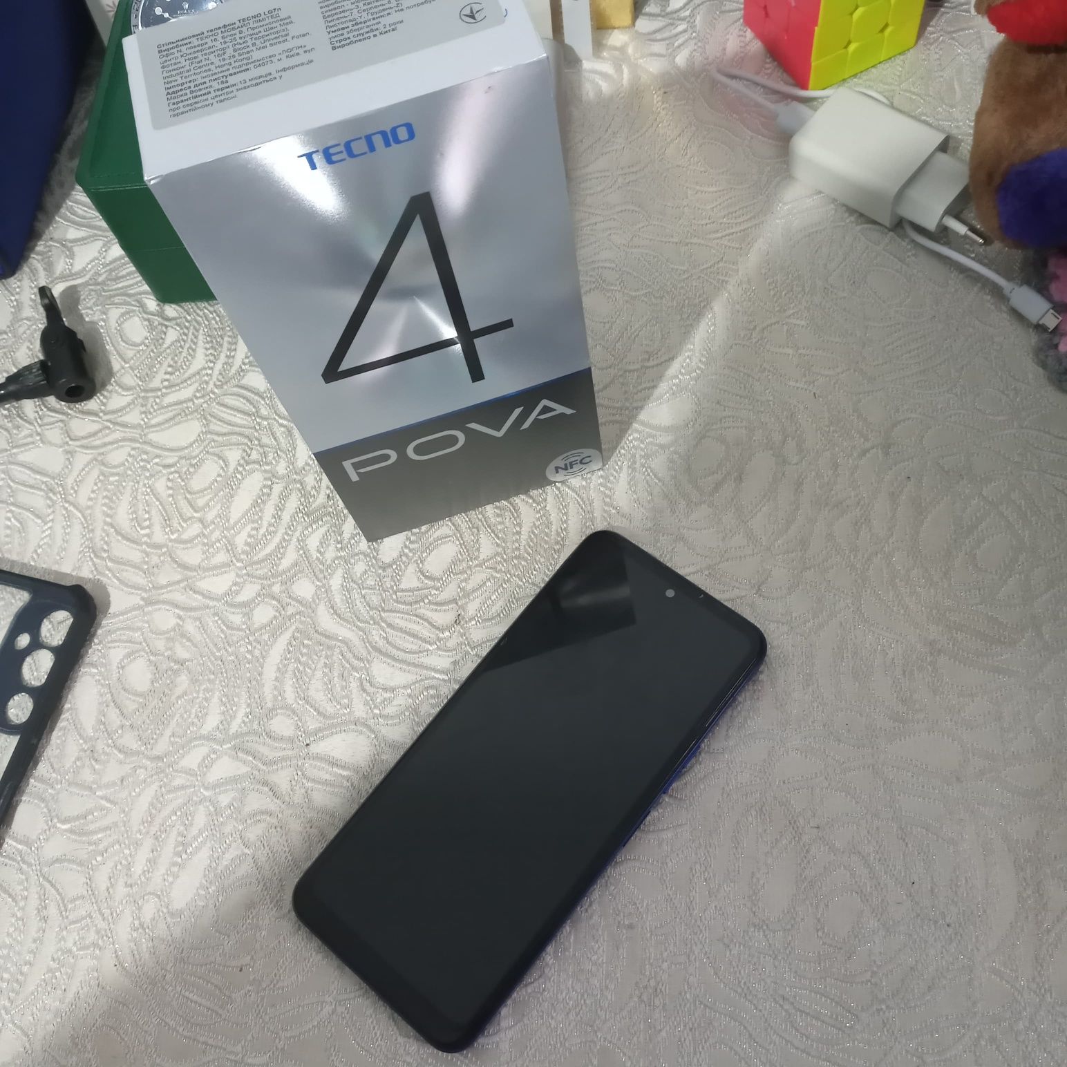 Обмен Tecno Pova 4 (б/у) – мощный игровой смартфон