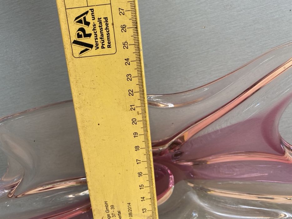 Фруктиера  от разтопено стъкло