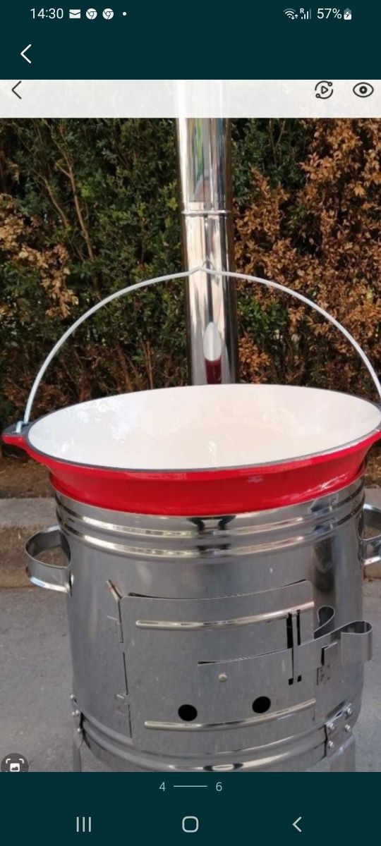 Ceaun fontă emailată 16 L  Promo 439 lei . 3L /4L/5L/7'2 L/10,8L/16