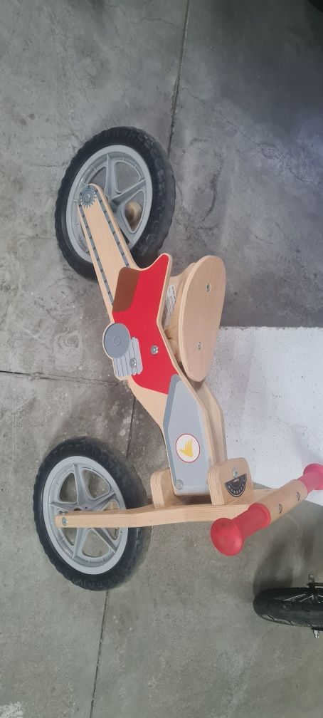 Vand bicicleta lemn fara pedale copii 1.5 -5 ani