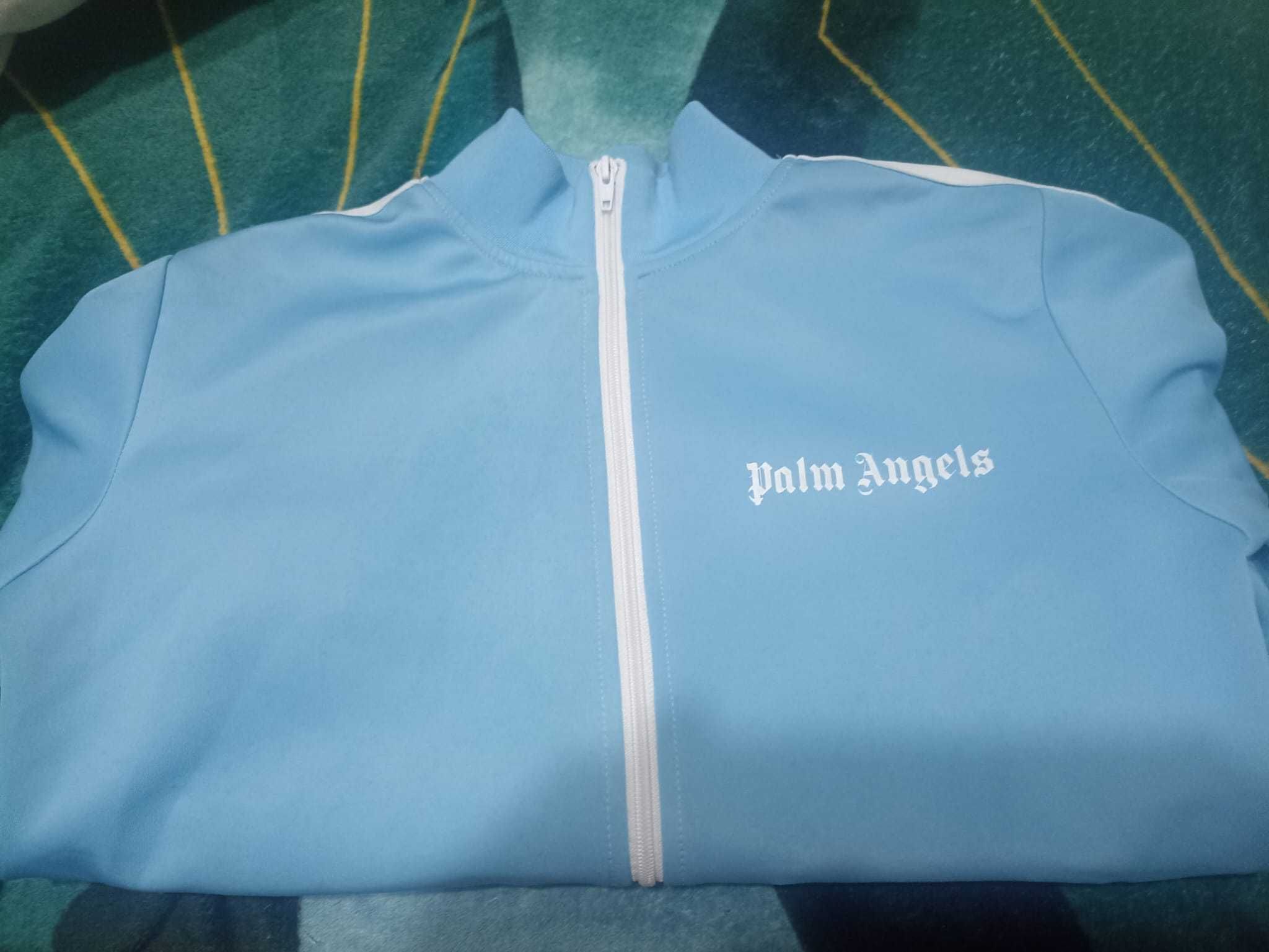 Vand Bluza Palm Angels Baby Blue Marimea S