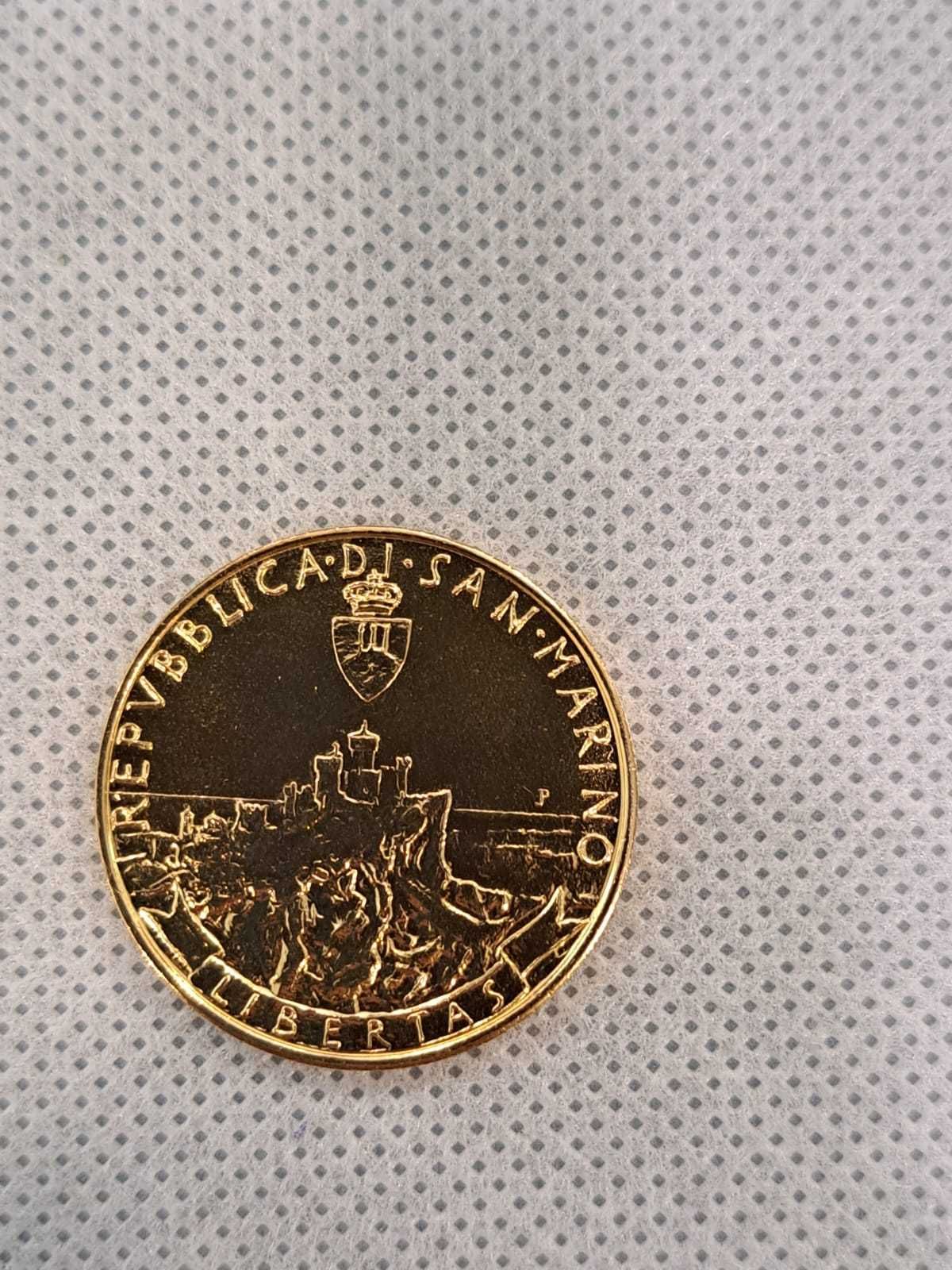 (AG41) Moneda numismatica aur, 22K