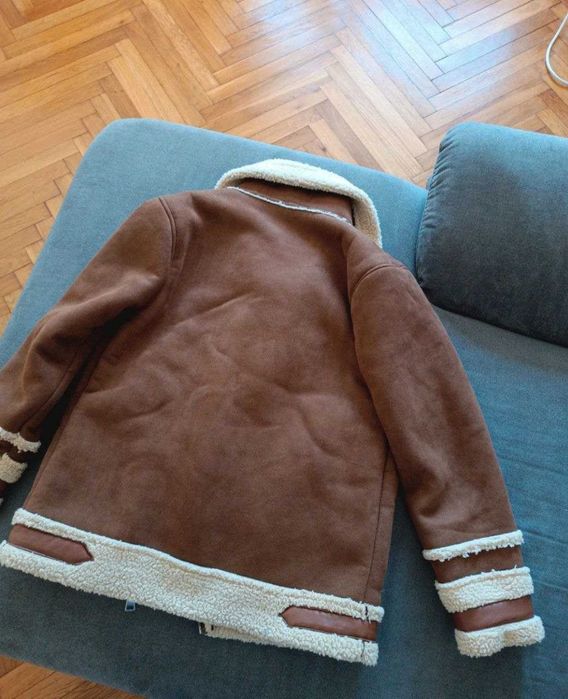 Cojoc cald din blana artificiala