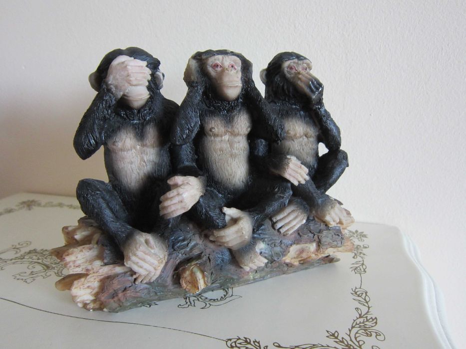 cadou deosebit 3 maimute intelepte Legea de Aur  Germania 1980