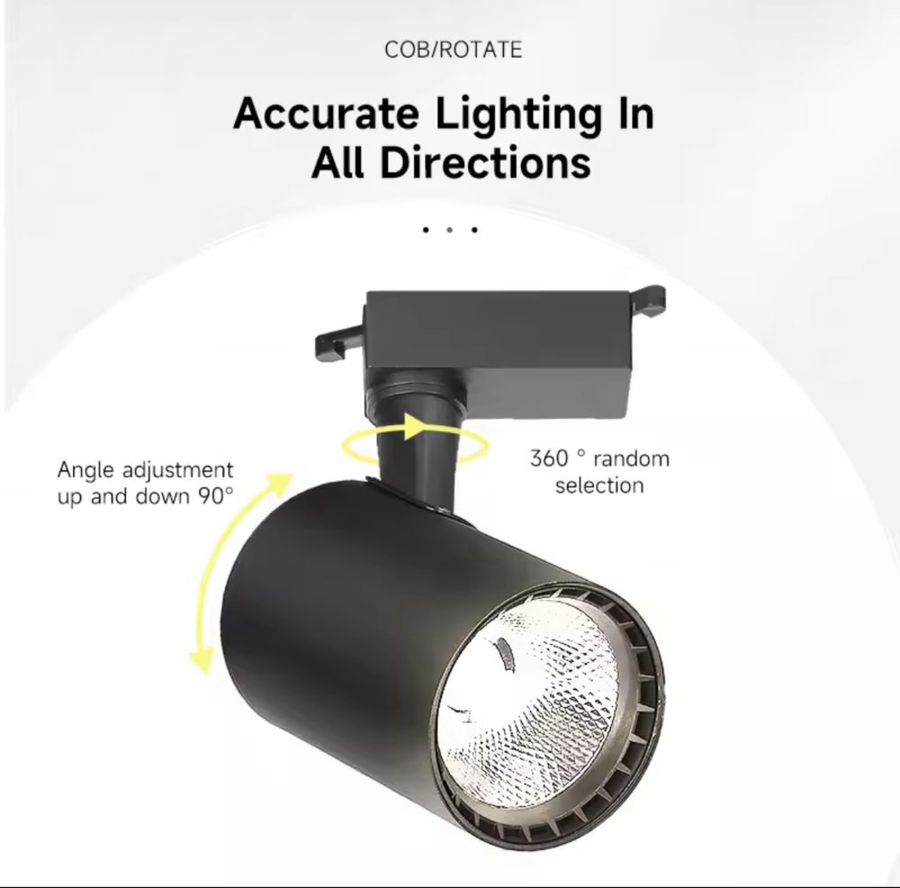 Релсов Прожектор LED 40W