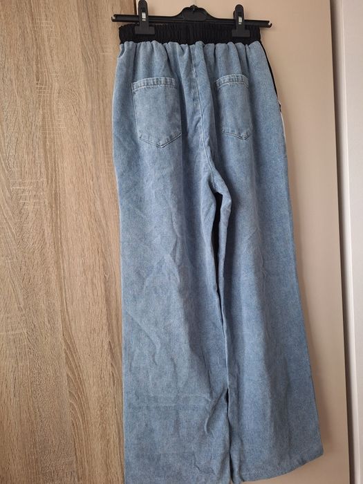 Нов комплект деним и памук размер С/М