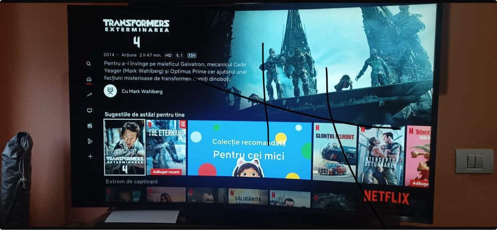 Televizor LED curbat smart 3D Samsung, 121 cm, 4K Ultra HD, Clasa A