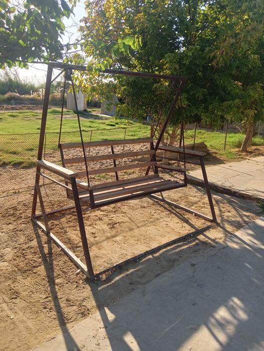 Качеля мықты темірден