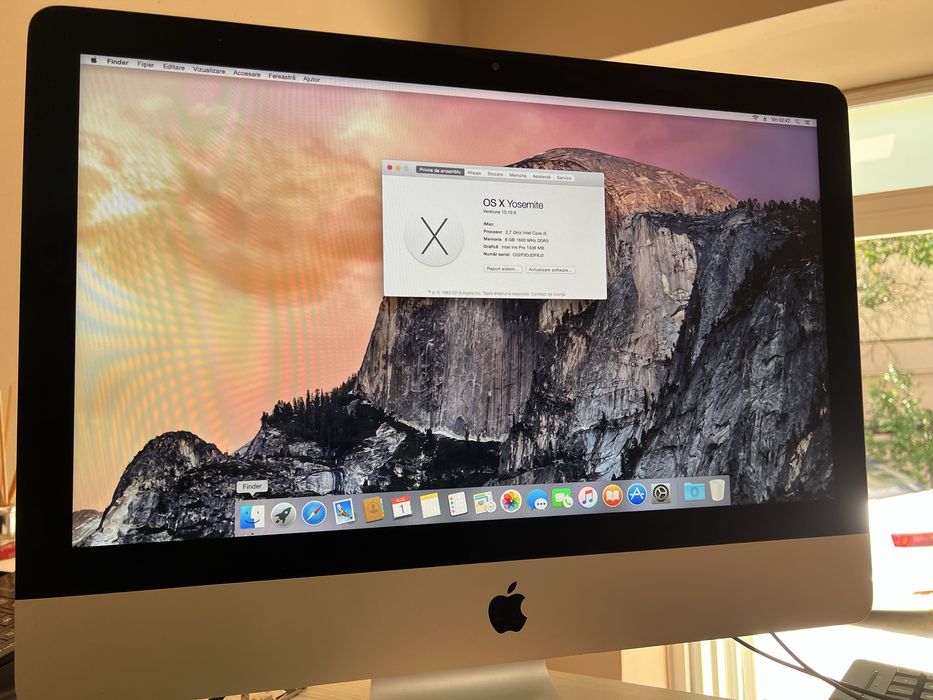 IMac late 2013 , 1TB, 8GB DDR3 , 21,5”