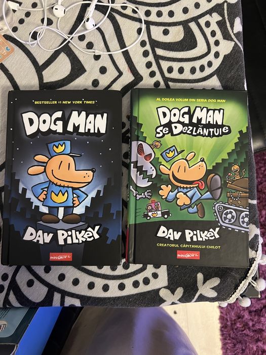 Carte Dog Man doua volume