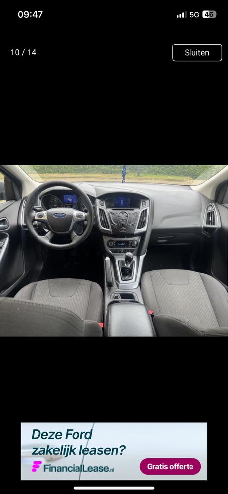 Ford Focus 1.6TDCI 2013 euro 5