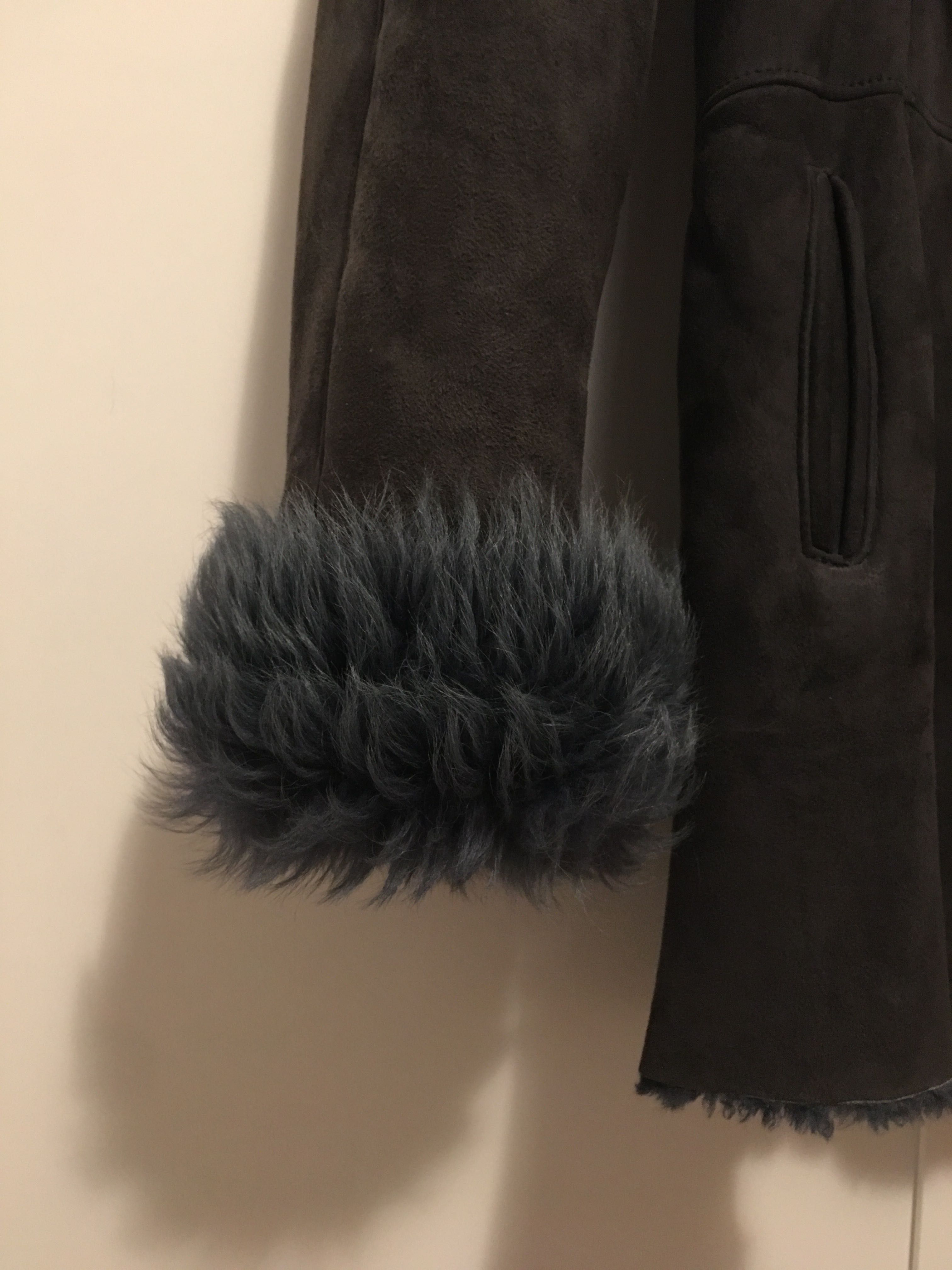 Cojoc Blana naturala bleu grizat CA NOU