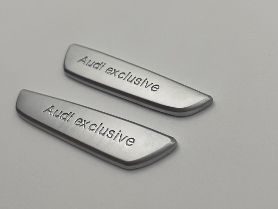 Emblema Audi Exclusive interior