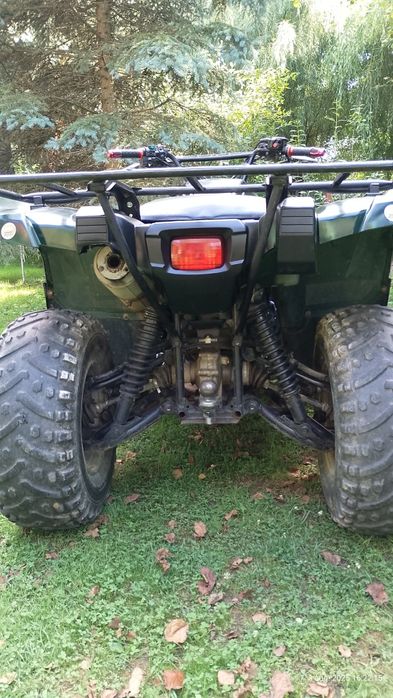 Yamaha Grizzly.  Fara acte