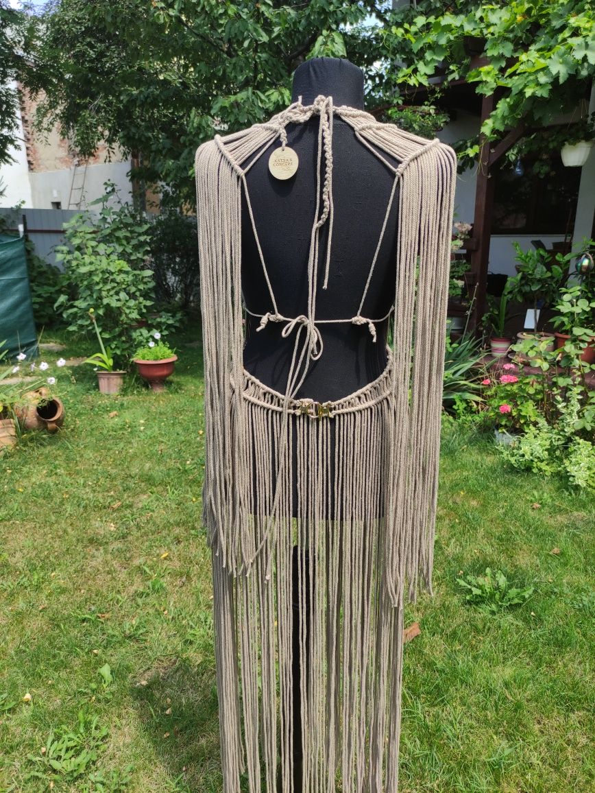 Rochie de plaja, festival dress, handmade