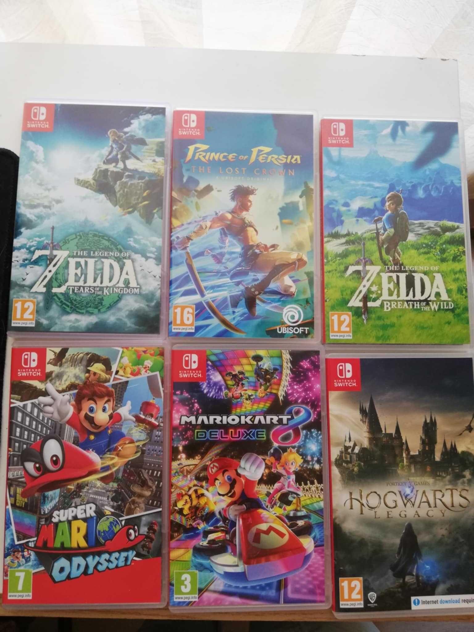 Nintendo Switch OLED + Контролер + Игри