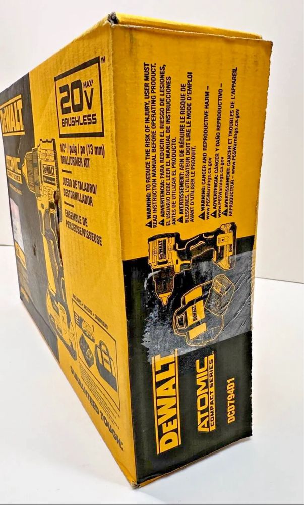 Шуруповерт Dewalt DCD794D1 набор