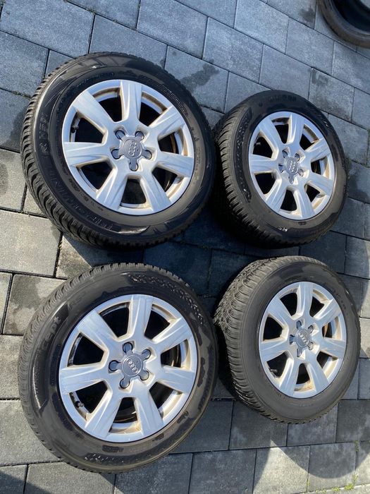 Roti de iarna complete 225/55/16 jante originale Audi