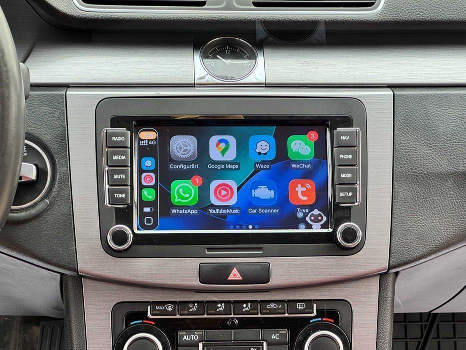 2GB Navigatie Carplay Android Auto VW VOLKSWAGEN SKODA SEAT VAG RNS
