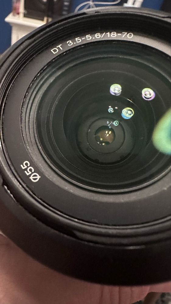 DSLR Sony a350 + обектив 18-70/3.5