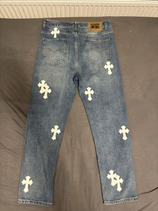 Дънки chrome hearts