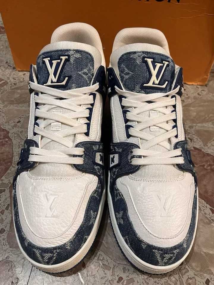LOUIS VUITTON Trainer BLUE DENIM Adidasi - Reducere