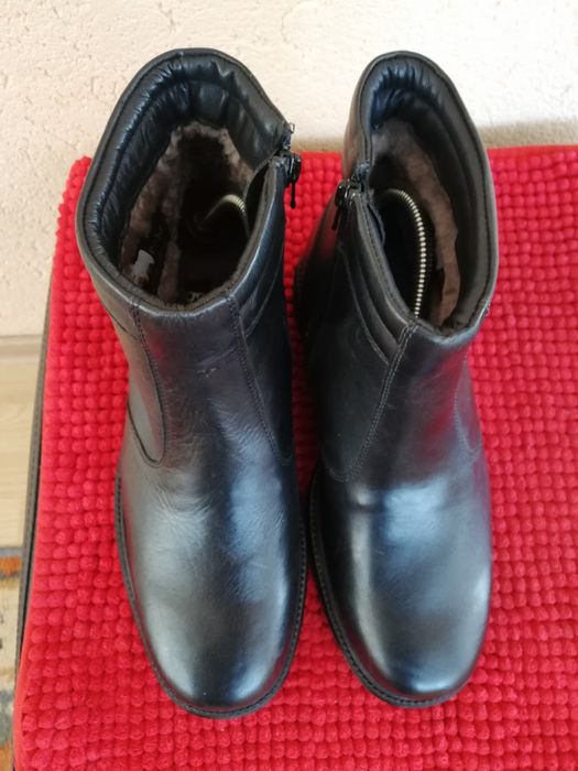 Ghete bărbați nr 42 piele cu blana Go Soft