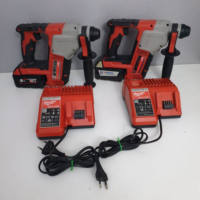Milwaukee M18 BH Ciocan Rotopercutor SDS Plus Brushless 5.0AH