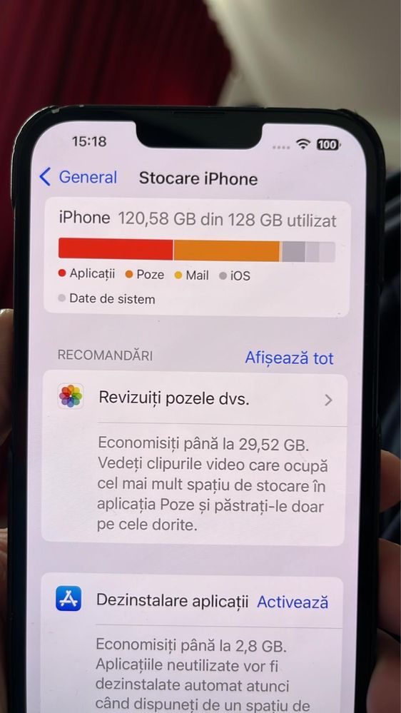 Vând iphone 14 plus 128 Gb