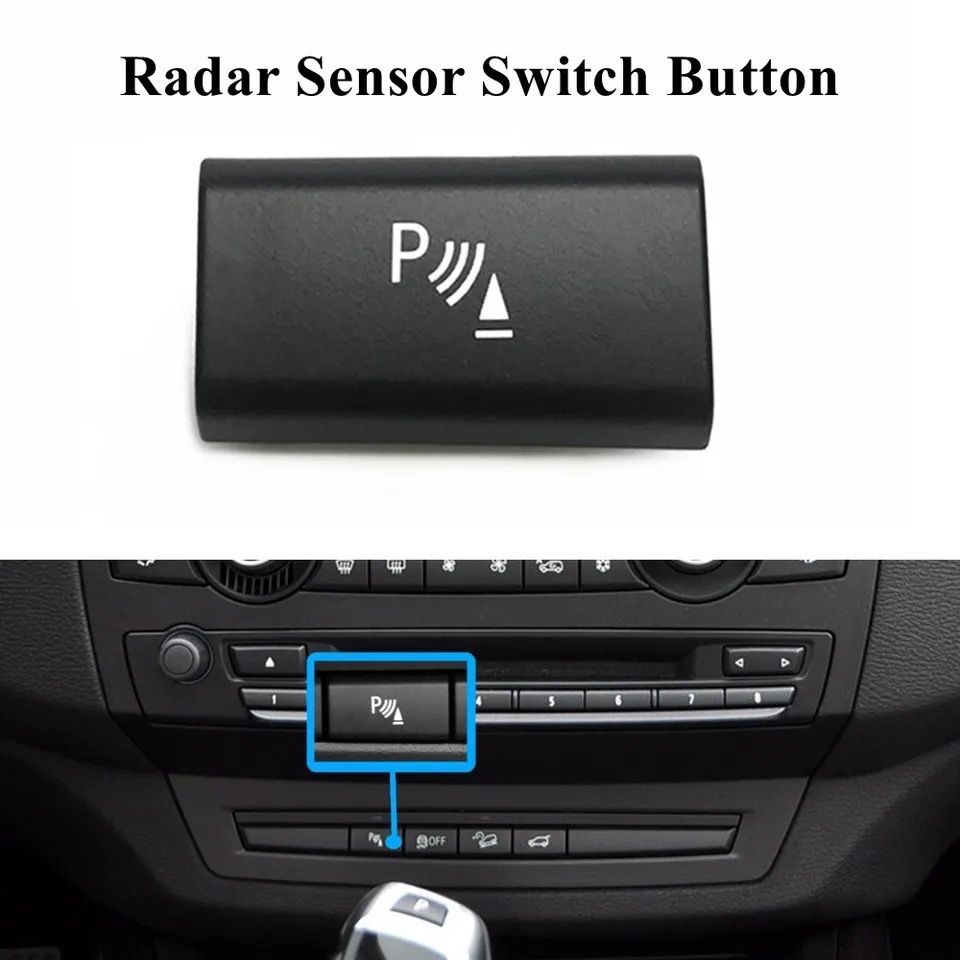Buton senzori parcare start stop negru ventilatie Bmw X6 X5 E71 E70