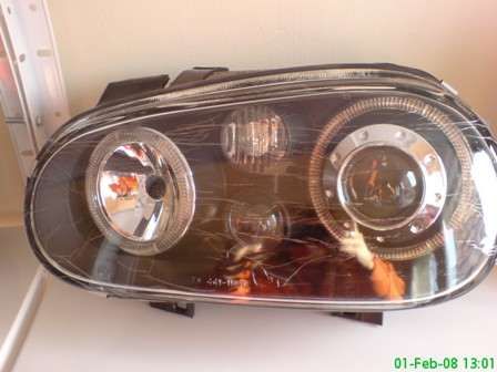 Faruri angel eyes Volkswagen Golf 4