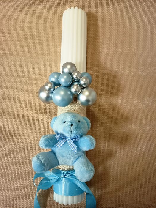 Lumanare botez handmade/ Personalizata