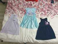 Rochii fete rochite copii 6-8 ani - 122/128 cm - livrare gratuit