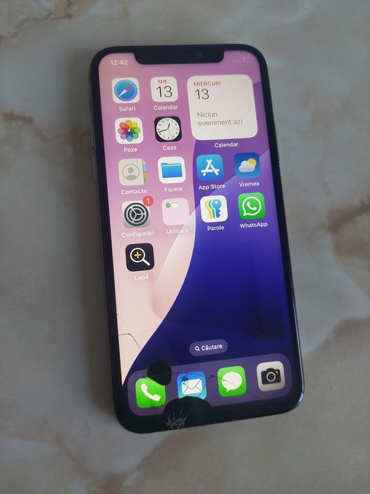 Vând iPhone Xs Gold Neverlocked [spart] [pentru piese] //poze reale