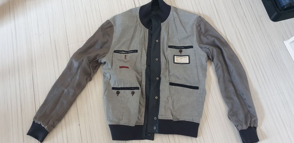Brunello Cucinelli Leather Jacket НОВО! ОРИГИНАЛ! Мъжко Яке Ест. кожа!