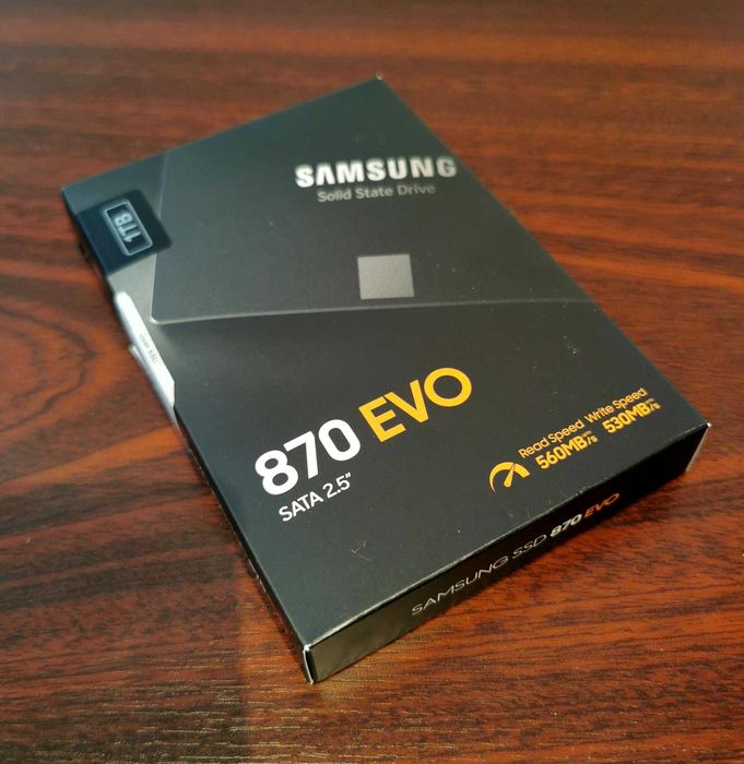 SSD Samsung 870 EVO, 1TB, 2.5", SATA III (nou, garantie)