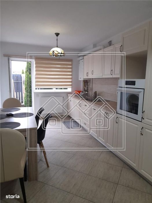 Apartament cu gradina - mobilat+utilat - Calea Cisnadiei