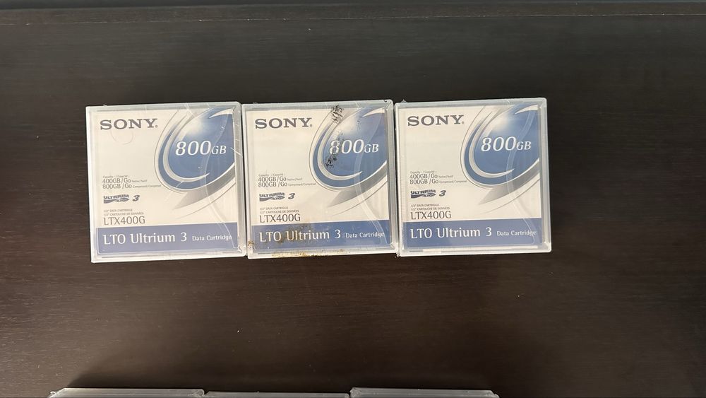 Accesoriu server DATA TAPE Sony, Maxwell, Gigabyte 200/400Gb 400/800Gb