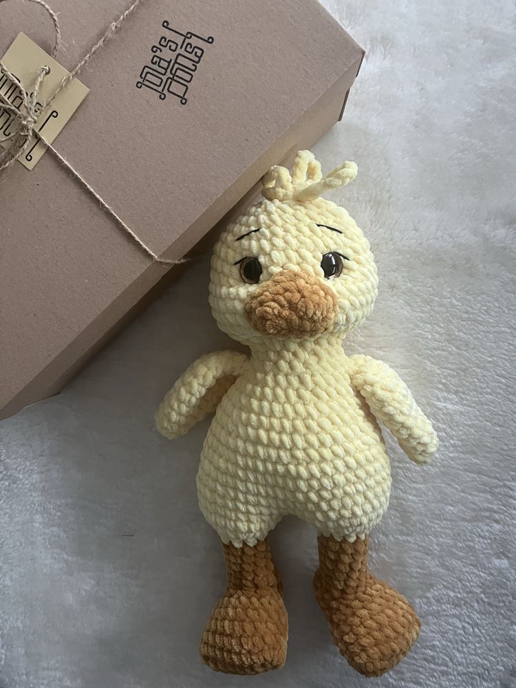 Ръчно плетени играчки Пате